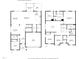 Floorplan featuring beds, baths, kitchen, laundry, living spaces and garage at 171 Piney Field Rd, Fuquay Varina, NC 27526