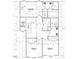 Second floor plan includes a Primary suite, two bedrooms, and bathrooms, designed for comfortable living at 180 W Allen St, Four Oaks, NC 27524
