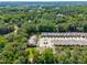 Aerial view of a community surrounded by lush green trees and manicured lawns at 192 Glenpark Pl, Cary, NC 27511
