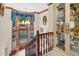 Foyer with large windows and a staircase at 201 Village Dr, Knightdale, NC 27545