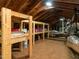 Spacious attic storage area at 223 Shadowbrook Dr, Burlington, NC 27215