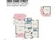Detailed floor plan showcasing the layout, dimensions, and key features of the home at 2805 Evans St, Durham, NC 27705