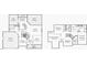 Detailed floor plan showcasing the layout of the home at 3208 Wilbon Ridge Dr, Holly Springs, NC 27540