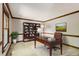 Cozy office features a desk, bookshelves, and abundant natural light, creating an ideal workspace at 5125 Penny Rd, Raleigh, NC 27606