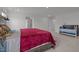 Cozy main bedroom showcasing a comfortable bed and neutral carpet, creating a relaxing retreat at 601 Lauren Ann Dr, Apex, NC 27523