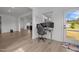 Comfortable home office featuring modern equipment and access to outdoor views at 601 Lauren Ann Dr, Apex, NC 27523