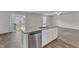 Eat in kitchen with granite counters, stainless steel appliances, and plenty of natural light at 717 Little Patch St, Zebulon, NC 27597