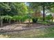 Vineyard with stone border and beautiful yard at 7932 Twin Pines Way, Fuquay Varina, NC 27526