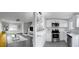 Open-concept living area connecting the living room and kitchen, creating a modern space at 800 Pritchard Avenue Ext # H4, Chapel Hill, NC 27516