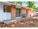 Exterior view of patio and sliding glass door at 903 W Maynard Ave, Durham, NC 27704