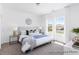 Beautiful bedroom with bright natural lighting, large windows, and contemporary design at 94 Mable Court # 16, Lillington, NC 27546