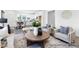 Open living space with dining and seating areas, offering a flexible and modern design at 94 Mable Court # 16, Lillington, NC 27546