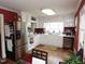 Functional kitchen with stainless steel appliances, light cabinets, and lots of counter space at 100 Lager Ln, Garner, NC 27529