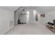 Spacious basement with carpeted floors and neutral paint at 1016 Luminary Ln, Willow Springs, NC 27592