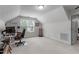 A carpeted bedroom with a desk, a chair and a window at 1016 Luminary Ln, Willow Springs, NC 27592