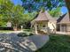 Community pavilion featuring lush landscaping and gathering space at 107 Long Shadow Ln, Cary, NC 27518
