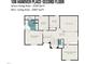 Second floor layout featuring a primary bedroom, bedrooms, and a bonus room at 108 Hanover Pl, Chapel Hill, NC 27516