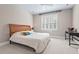 Comfortable bedroom featuring carpet and bright windows with plantation shutters at 108 Hotelling Ct, Chapel Hill, NC 27514