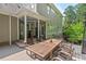 A spacious deck offers room for outdoor dining, relaxing, and enjoying the beautiful surroundings at 108 Hotelling Ct, Chapel Hill, NC 27514