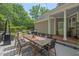 Enjoy outdoor living on this spacious deck, featuring ample seating and room for grilling at 108 Hotelling Ct, Chapel Hill, NC 27514