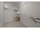 Walk-in closet featuring wire shelving and ample storage space at 110 Huntersville Rd, Morrisville, NC 27560