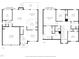 Detailed floor plan showcasing the layout of the home with labeled rooms and dimensions at 110 Huntersville Rd, Morrisville, NC 27560