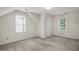 Simple bedroom with two windows and a closet at 1113 Smokewood Dr, Apex, NC 27502