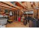 Unfinished attic, perfect for storage at 114 Fieldstone Dr, Burlington, NC 27215