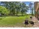 Spacious, green lawn with well-maintained landscaping at 155 G Herring Rd, Princeton, NC 27569