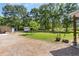 Lush, green yard showcasing open space at 155 G Herring Rd, Princeton, NC 27569