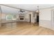 Spacious open-concept living area, joining the living, dining, and kitchen areas at 165 Dawn Rd, Benson, NC 27504