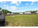 Large backyard with a fire pit, and plenty of room for outdoor enjoyment at 225 Alcock Ln, Youngsville, NC 27596