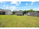 Well-maintained backyard perfect for outdoor entertaining at 225 Alcock Ln, Youngsville, NC 27596