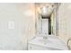 Bathroom featuring white vanity and mirror at 3 Cobble Glen Ct, Durham, NC 27713