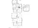 Detailed floor plan showcasing the layout of the home, including bedrooms, kitchen, living areas, and garage at 3325 Falls River Ave, Raleigh, NC 27614