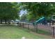 Community playground and tennis courts at 3325 Falls River Ave, Raleigh, NC 27614
