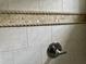 Close up of tile detail inside a walk in shower at 4220 Hope Valley Road Rd, Durham, NC 27707