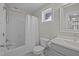 Bathroom showcasing a tub and shower combination, along with a vanity at 450 Granite Mill Blvd, Chapel Hill, NC 27516