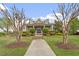 Charming clubhouse with stone accents, landscaped grounds, and inviting entrance at 510 Berry Chase Way, Cary, NC 27519