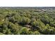 A property nestled in a green forest with homes in the distance at 5900 Ebenezer Church Rd, Raleigh, NC 27612