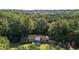 Aerial view of a forest highlighting the lush greenery at 5900 Ebenezer Church Rd, Raleigh, NC 27612