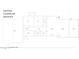 Basement floorplan of the property, indicating bedroom, bathroom, kitchen, living room, and storage spaces at 5900 Ebenezer Church Rd, Raleigh, NC 27612