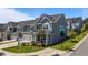 Attractive two-story home featuring an attached two car garage and manicured landscaping at 6624 Vestal St, Wake Forest, NC 27587