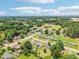 An aerial view of a subdivision in a quiet area at 102 Pine St, Dunn, NC 28334