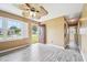 Well-lit foyer with modern floors and a decorative front door, creating a welcoming entrance at 102 Pine St, Dunn, NC 28334