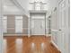Elegant entryway with hardwood floors, a soaring ceiling, and abundant natural light at 105 Bagley Ln, Dunn, NC 28334