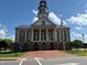 Elegant courthouse with classic architectural details and a prominent clock tower under a blue sky at 106 Redbud, Pittsboro, NC 27312