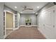 Finished basement features two closets and an open area, ready for flexible use at 117 Synandra Ln, Holly Springs, NC 27540