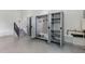 Organized garage space with shelving and plenty of room at 125 Lord Ashley Rd, Raleigh, NC 27610