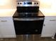 Stainless steel oven with glass top and white cabinets at 1311 Arena Ln, Fuquay Varina, NC 27526
